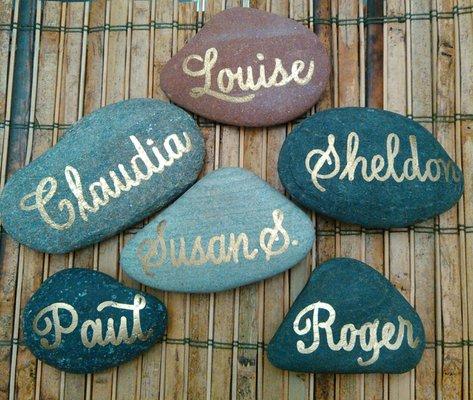 Stone Paperweight Party Favors
