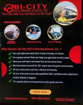 Bi-City DUI School