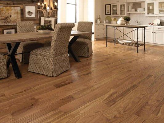 Hardwood floor installation