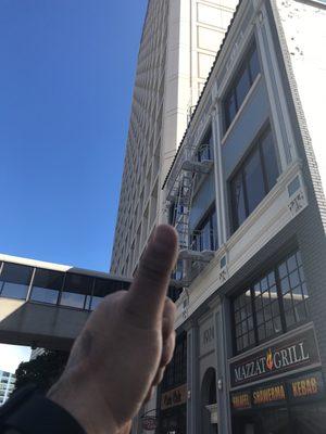 Hangin in Oakland for biz