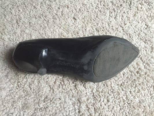 Fixed the heels with new rubber caps