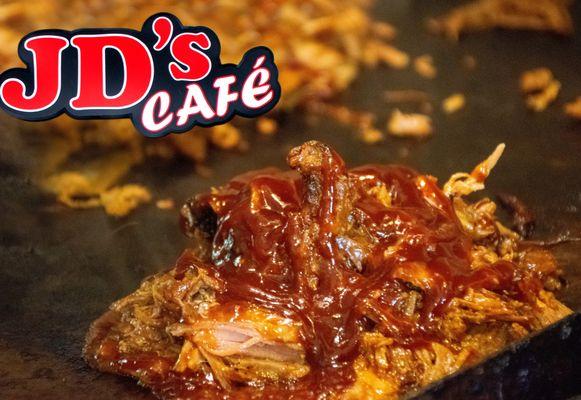 We're not a BBQ restaurant but... we'll take that challenge! Hello pulled pork!