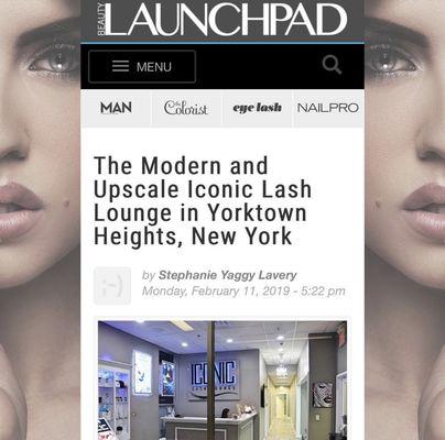 We are featured in Beauty Launch Pad