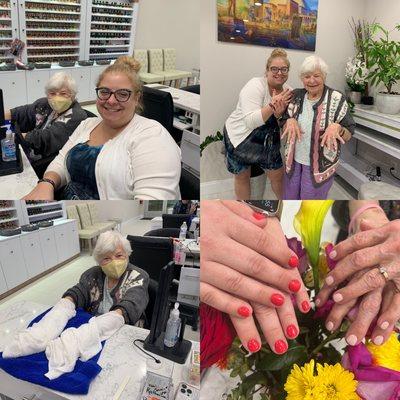 Grandma pampering day with grand daughter @ Cleopatra's Paradise