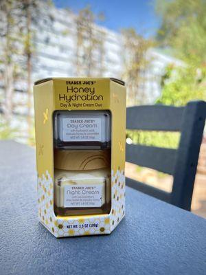 Honey Hydration Day & Night Cream Duo. The scents are heavenly.