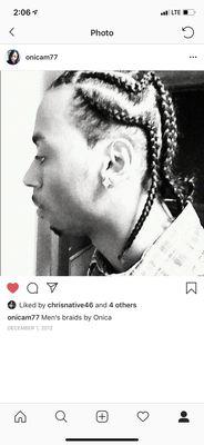 Men's braids