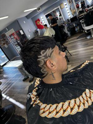 Burst fade design