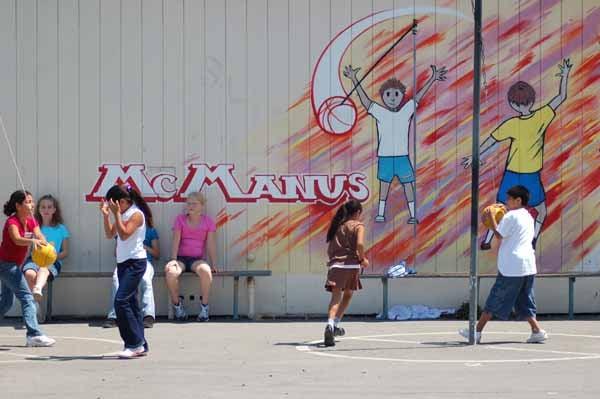 McManus Tetherball Play Area