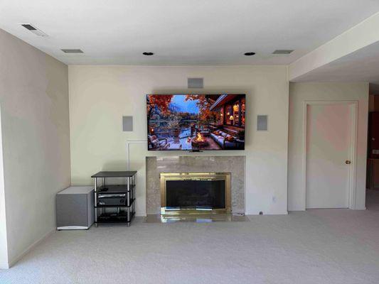 Family room/home theater