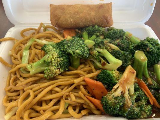 Lunch special C9. Broccoli with Garlic Sauce Combo