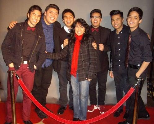 Delly and The Filharmonic from NBC's
top rated show "The Sing-Off"