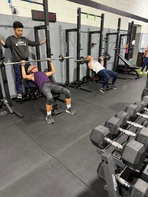 adult strength training and small group personal training