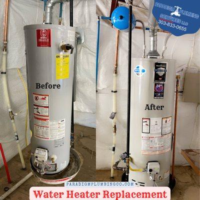 Plumber available today for water heater replacement, don't want to miss out you also get $350 OFF the water heater replacement!