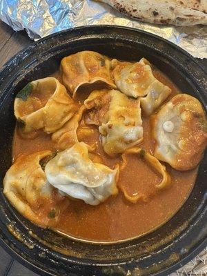 36. Jhol Momo Soup Dumplings