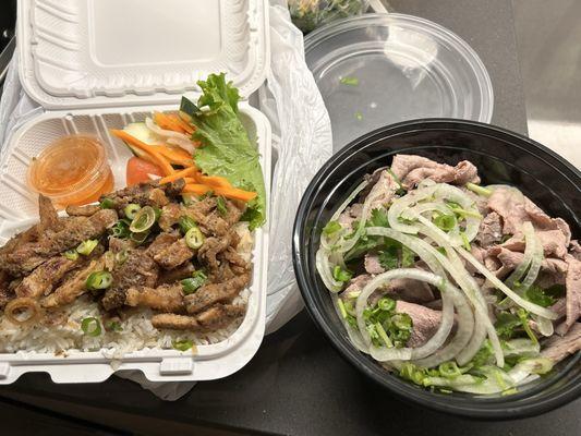 Pho and Com Dia - Rice Plate