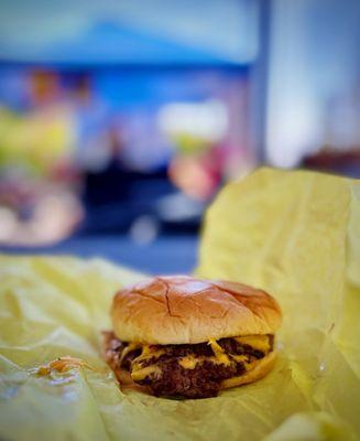 Their double cheeseburger- delicious and surprisingly zero grease!