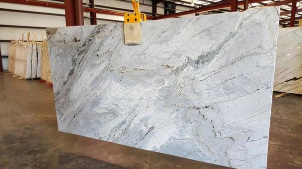 Blue Moon marble kitchen and bathroom countertops.