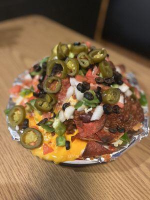 Loaded nachos