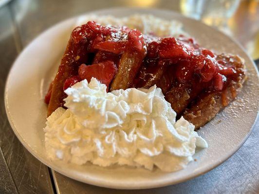 Deep-Fried Strawberry French Toast Special