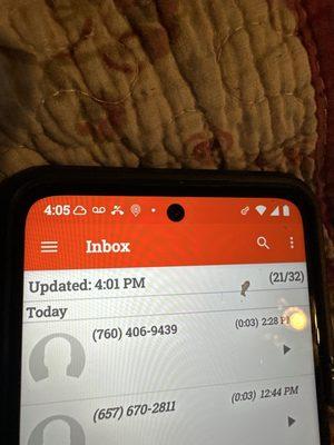 Thier phone number is that was used to annoy me!