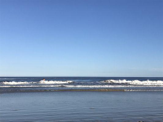The ocean in front of seapointe village