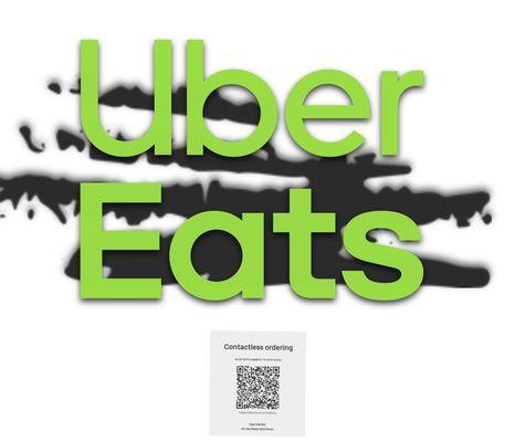 Order Now on Uber Eats Scan the QR Code Get Shnacks Now and Chop Cheese!!! Make Dinner Exciting