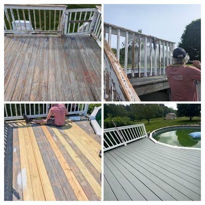 Deck Refinish - Belchertown MA 2025