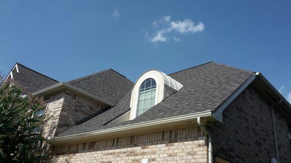 CertainTeed Architectural Shingle with custom Barrel Standing Seam Dormers
