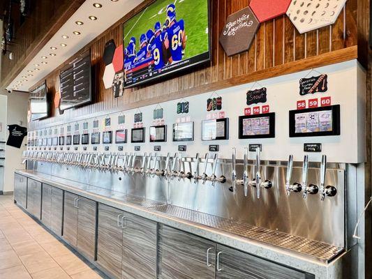 Self pour wine & beer