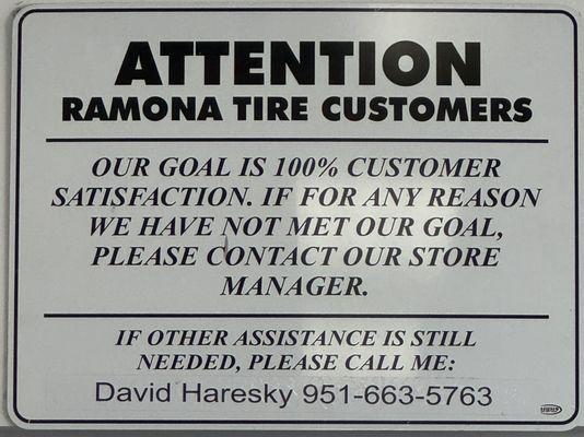 Ramona Tire & Service Centers