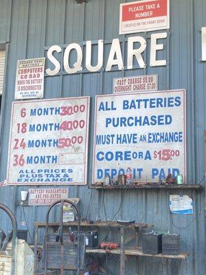 Square Deal Battery Company