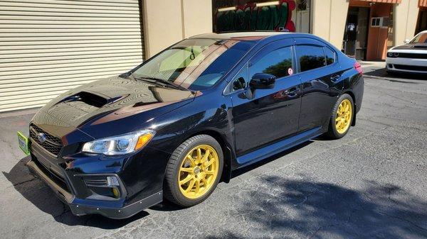 My WRX after detailed by Slick Surface Detailing