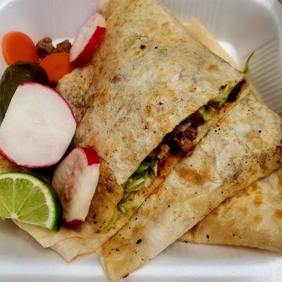 Asada quesadilla