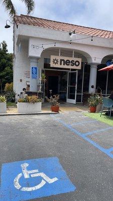 Outside of the location