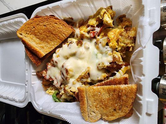 Giambott with rye toast