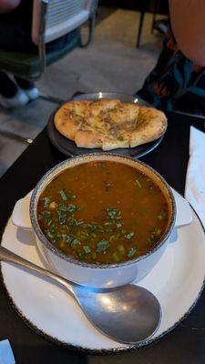 Kharcho beef tomato rice soup