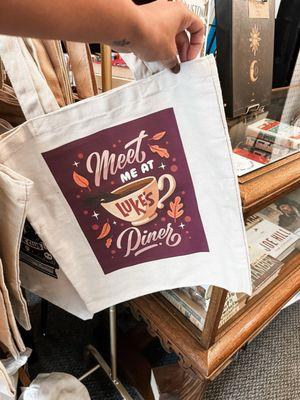 $10 Tote bags and a book to also choose designs from!