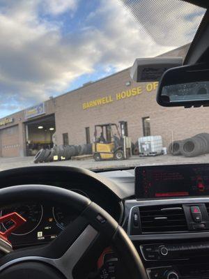Pull up to the shop at 7Am