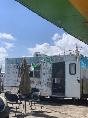 Taqueria and Fruteria, tacos with a lot of meat on them