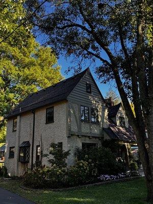 Gutters and roof completed.