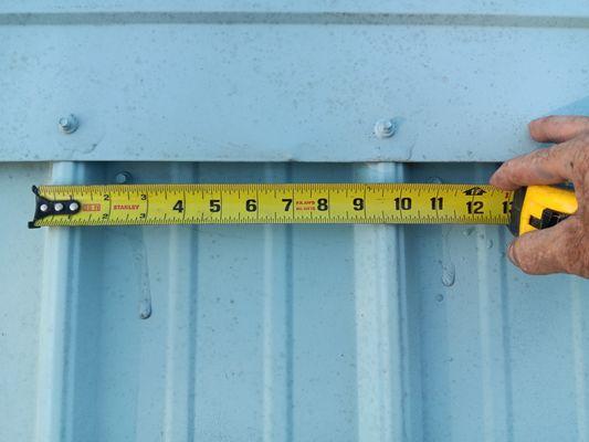 Mobile home, need rain "gasket for ridge