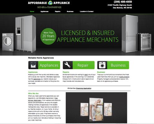 Come visit us for all your appliance needs!