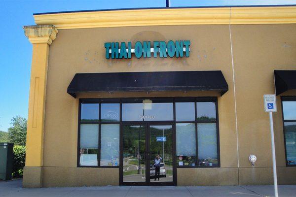 Outside of Thai On Front.