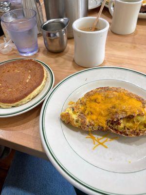 Nice to Meat You, omelette