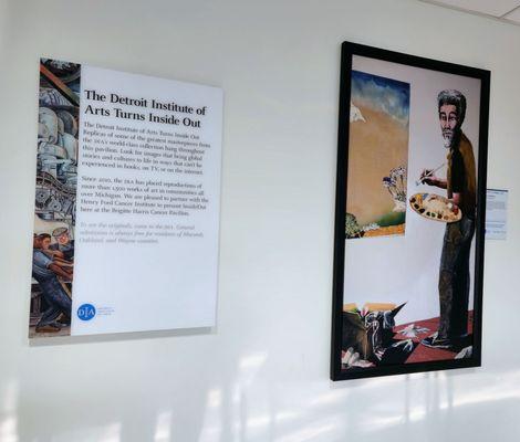 In the 2nd floor lobby