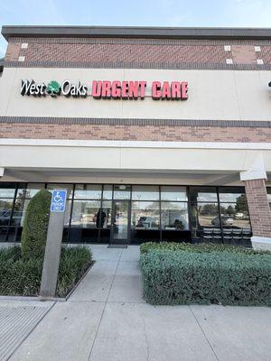 West Oaks urgent care Center facade
