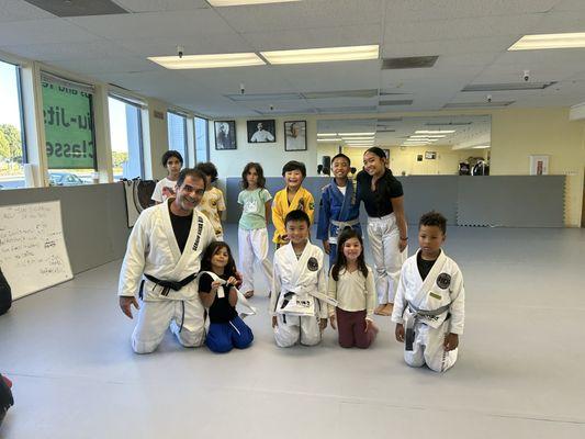 Kids Brazilian Jiu-Jitsu ,self defense and verbal Jiu-jitsu class