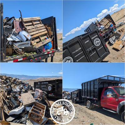 With our dump truck and dump trailer, no job is too big for us. We will likely get it all done in one trip! Junk Removal in RENO and Sparks
