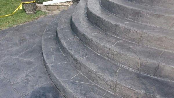 Azteca Concrete Decoration