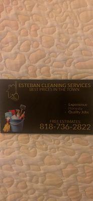 Esteban Cleaning Services